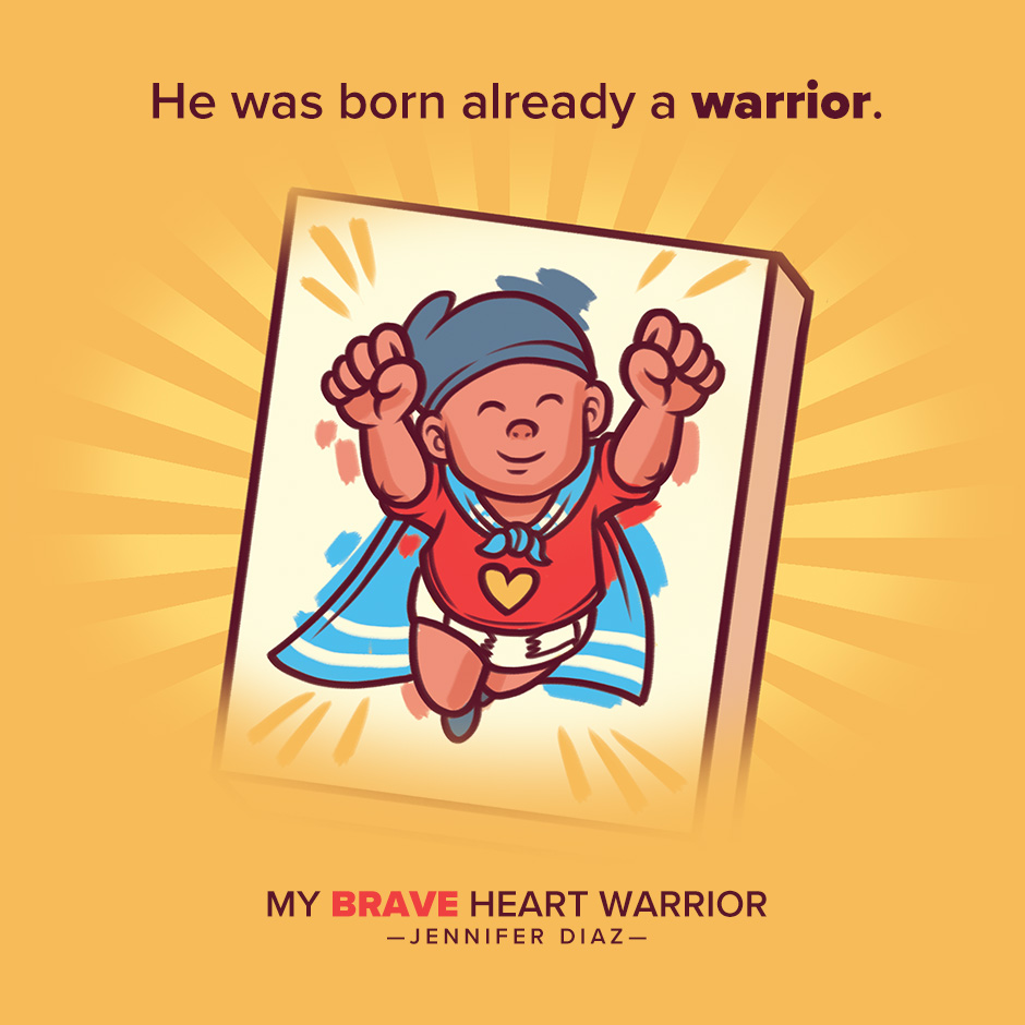 Diaz My Brave Heart Warrior