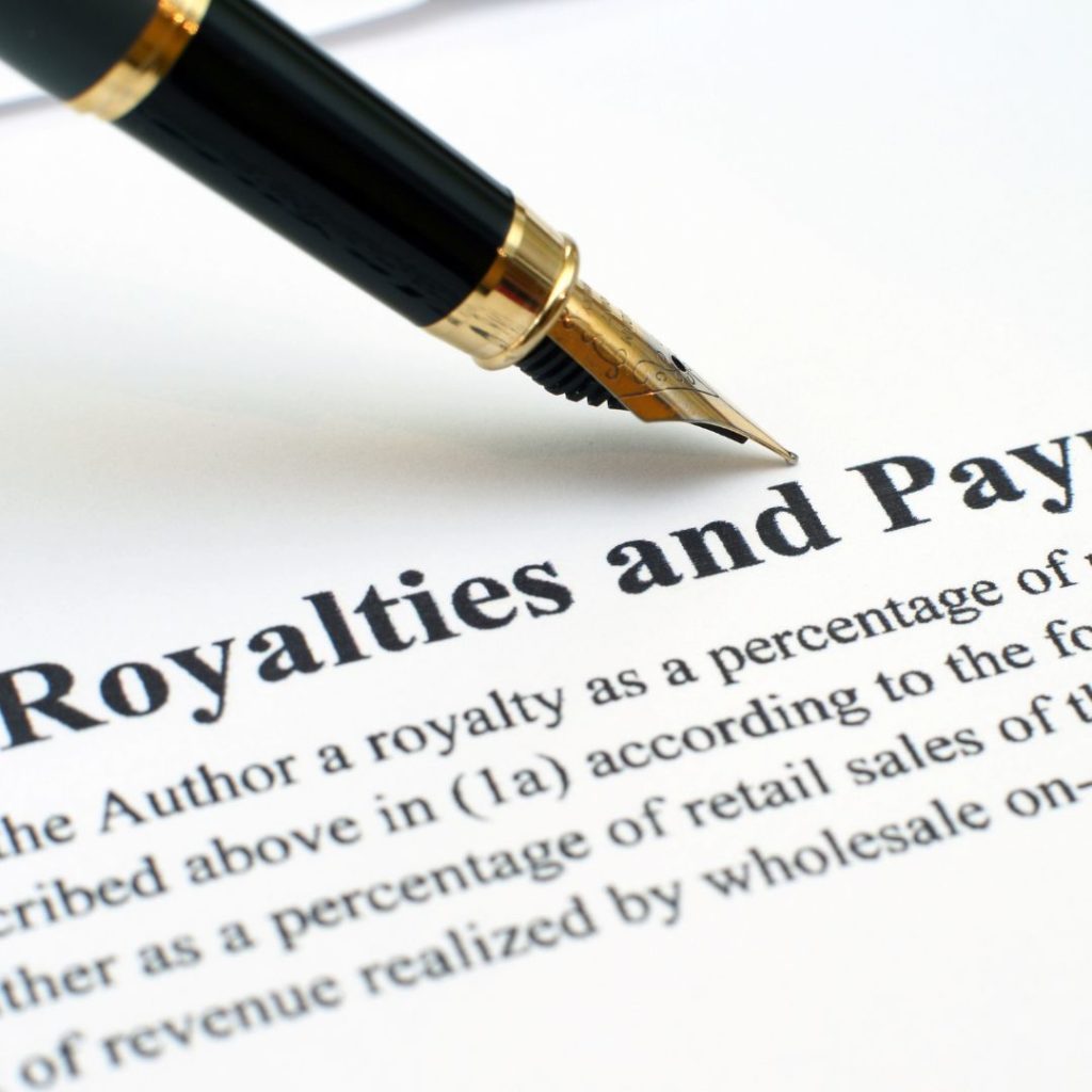 author book royalties